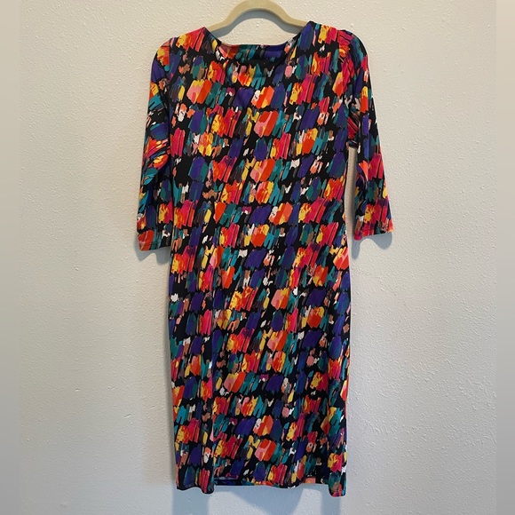 Anne Klein Colorful Dress Size 6 - Picture 4 of 16